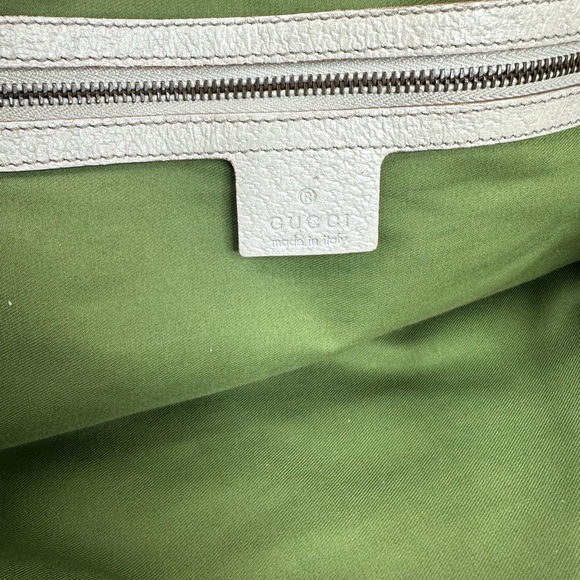 GUCCI Grommet Canvas GG sherryline tote bag - Picture 10 of 13